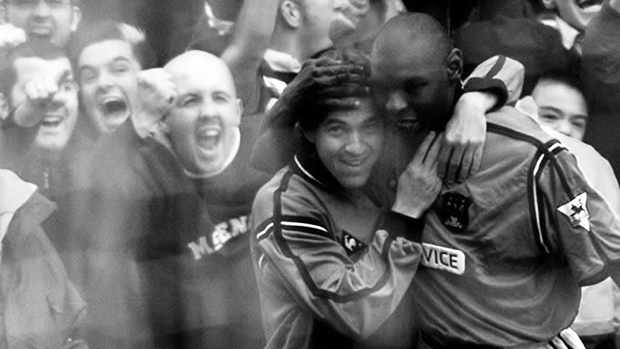 Shaun Goater Manchester City Maine Road Derby